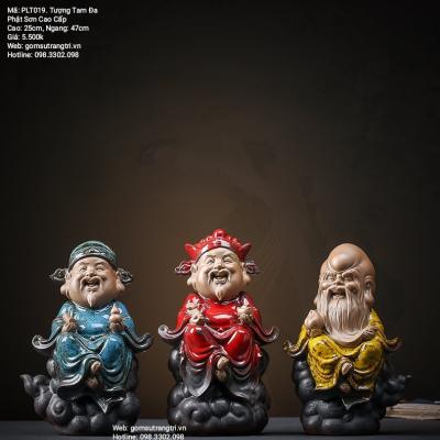 TƯỢNG TAM ĐA PHẬT SƠN CAO CẤP